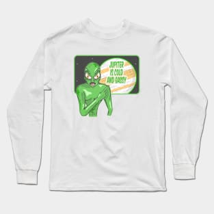 Jupiter is cold and gassy Long Sleeve T-Shirt